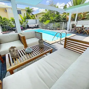 Zandoli, Walkable Beach, Private Pool , La Baie-Orientale Saint-Martin